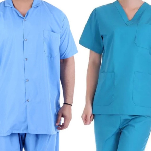 Unisex Poly Cotton / Poly Viscose Patient Uniform for Hospital